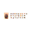 Pack of APPREE Orange Memory Mood Stickers