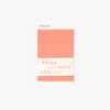 living coral - Indigo Prism 280 Hardcover Lined Notebook V24