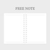 blank note - Indigo Storage 6-months Undated Weekly Diary