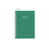 green - Indigo Mindset For Your Studies 100-day Study Planner