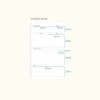 monthly review - Indigo Focus On Your Goals 4 Months Study Planner