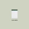 sage green - Lobda B5 Lined Note Pads