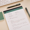 usage example of Lobda B5 Lined Note Pads