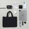 black - Antenna Shop Table Talk Padding iPad Tablet Zipper Case Bag