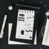 white - Iconic Doodle Word Study Notebook