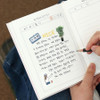 usage example of Indigo Happy Compliment Journal