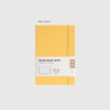 milky yellow - Indigo B6 Band 160 Lined Notebook