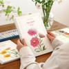 usage example of Indigo Birth Month Flower Adult Coloring Book