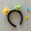 Jelly Bear Avo & Mango Plush Hairband