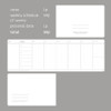 56 pages - Paperian Flat Pocket Dot Grid Notebook