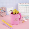 usage example of BT21 Minini Plush Desk Pen Holder