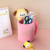 usage example of BT21 Minini Plush Desk Pen Holder