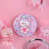 Mang - BT21 Leather Patch Round Compact Mirror