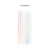 07 tropical - Iconic Blur Sticky Index Long Highlighter Note Set