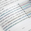 08 aurora - Iconic Blur Sticky Index Long Highlighter Note Set