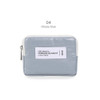 Glossy blue - Wanna This NPDA Zipper Card Holder Wallet