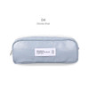 glossy blue - Wanna This NPDA Zipper Pencil Case Pouch