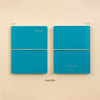 Aqua Blue - My Medium Lined Notebook Journal