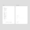 cover / personal data - Plepic Long-term Reading Planner Book Journal