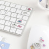 usage example of Romane Brunch Brother Epoxy Removable Sticker