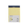 Deli Signature A5 Yellow Lined Note pads Set of 5