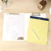 Deli Signature B5 Yellow Lined Note pads Set of 5