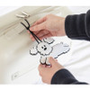 usage example of Romane Little Paper Silicone Luggage Name Tag