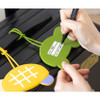 back - Romane Turtle Silicone Luggage Bag Nave Tag