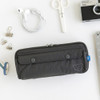 charcoal - Romane 365 Bear Pocket Zipper Pencil Case