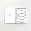 White - Ardium Pocket Wirebound Lined Notebook