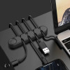 Usage example of Brisk Style Fix Silicone Cable Organizer Holder