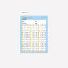 02 OMR Card - Indigo Tenschool Study Sticky Notepad