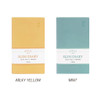 Milky yellow, Mint - 2026 Official Slim Dated Monthly Planner Scheduler