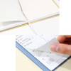 Ribbon bookmark, Opens flat - 2026 Official Slim Dated Monthly Planner Scheduler