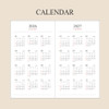 Calendar - 2026 Official Slim Dated Monthly Planner Scheduler