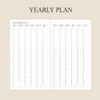 Yearly Plan - Indigo 2027 Official Slim Dated Monthly Planner Diary