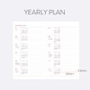 Yearly plan - Indigo 2026 Prism Slim Dated Monthly Diary Planner