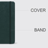 Hardcover & Band Closure - Indigo 2027 Prism Slim Dated Monthly Diary Planner