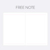 Free Note - Indigo 2026 Prism B6 Dated Weekly Diary Planner