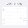 Monthly Plan - Indigo 2026 Prism B6 Dated Weekly Diary Planner