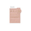 02 Enamel Pink - Plepic Classy Twinkle PU Index Sticker