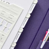Usage example of Plepic Classy Twinkle PU Index Sticker