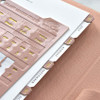 Usage example of Plepic Classy Twinkle PU Index Sticker