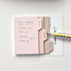 Usage example of Plepic Collage Tall Folder Index Sticky Notepad Set