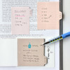 Usage example of Plepic Collage Tall Folder Index Sticky Notepad Set