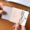 Usage example of Plepic Collage Tall Folder Index Sticky Notepad Set