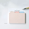05 Surfing - Plepic Collage Wide Folder Index Sticky Notepad Set