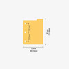 Fit 3-ring refilled paper - Plepic Thumbnail Gentle Small 3-ring Binder