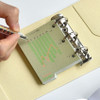 Usage example of Plepic Thumbnail Gentle Small 3-ring Binder