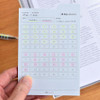 Usage example of Plepic Big Index Sticky Planner Notepad